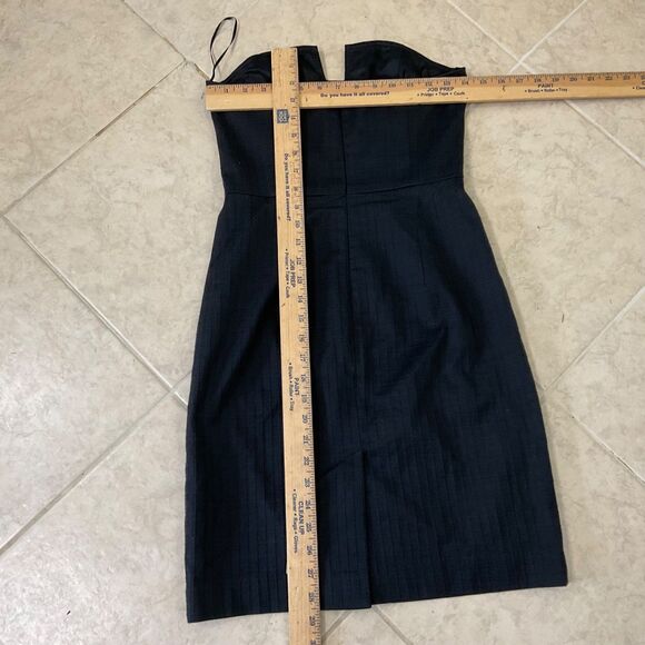 TRINA TURK WOMEN’S DRESS Size 2 Black SLEEVELESS WORK CAREER Lace lining - Picture 7 of 12